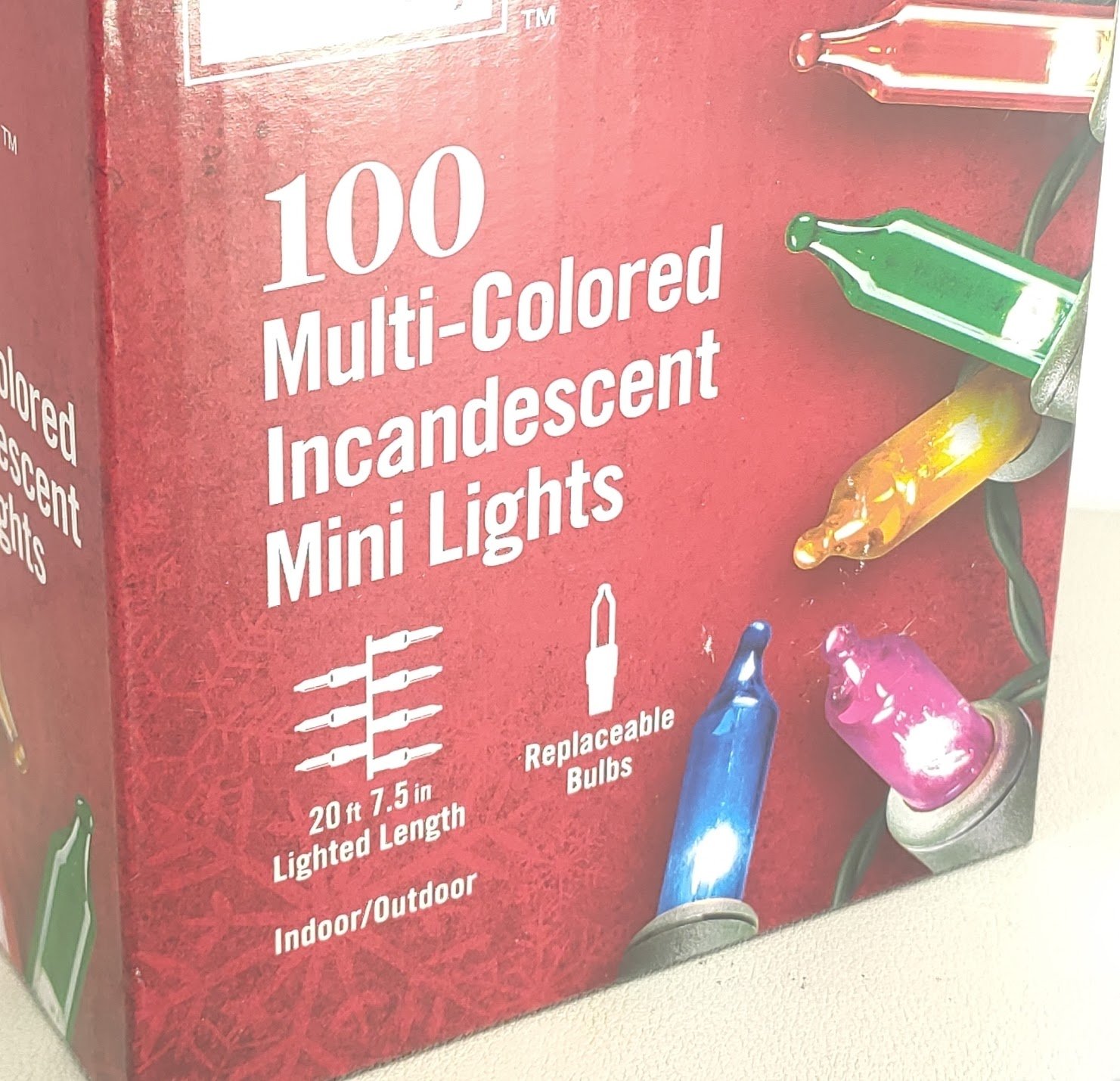 100 Multicolored Incandescent Mini Lights